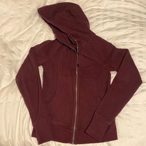 Lululemon full zip scuba sweatshirt size 2